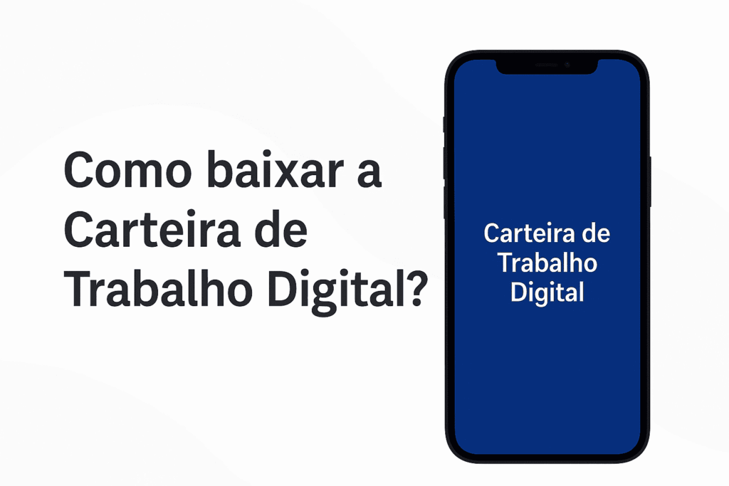 Baixar Carteira de Trabalho Digital: Aplicativo Oficial Passo a Passo (Android e iOS) Como Baixar Carteira de Trabalho Digital