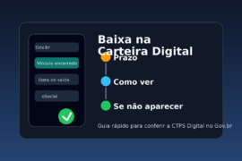 Baixa na Carteira Digital: prazo para aparecer e como consultar no aplicativo Gov.br