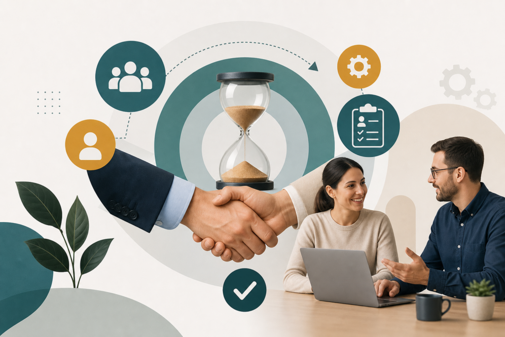 SLA de RH: como definir prazos sem transformar pessoas em chamados SLA de RH organizado com prazos, prioridades e atendimento humano entre RH e gestores