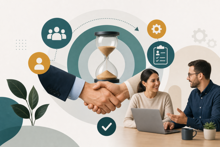 SLA de RH organizado com prazos, prioridades e atendimento humano entre RH e gestores