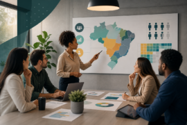 Workforce planning no RH: equipe analisando planejamento de pessoas, capacidade e gaps de talentos