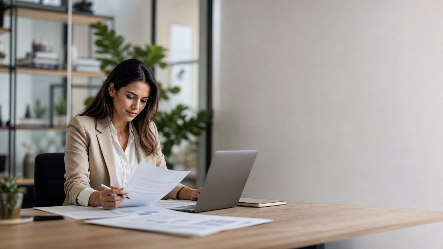 Reajuste de plano de saúde empresarial analisado pelo RH com contrato e planilhas