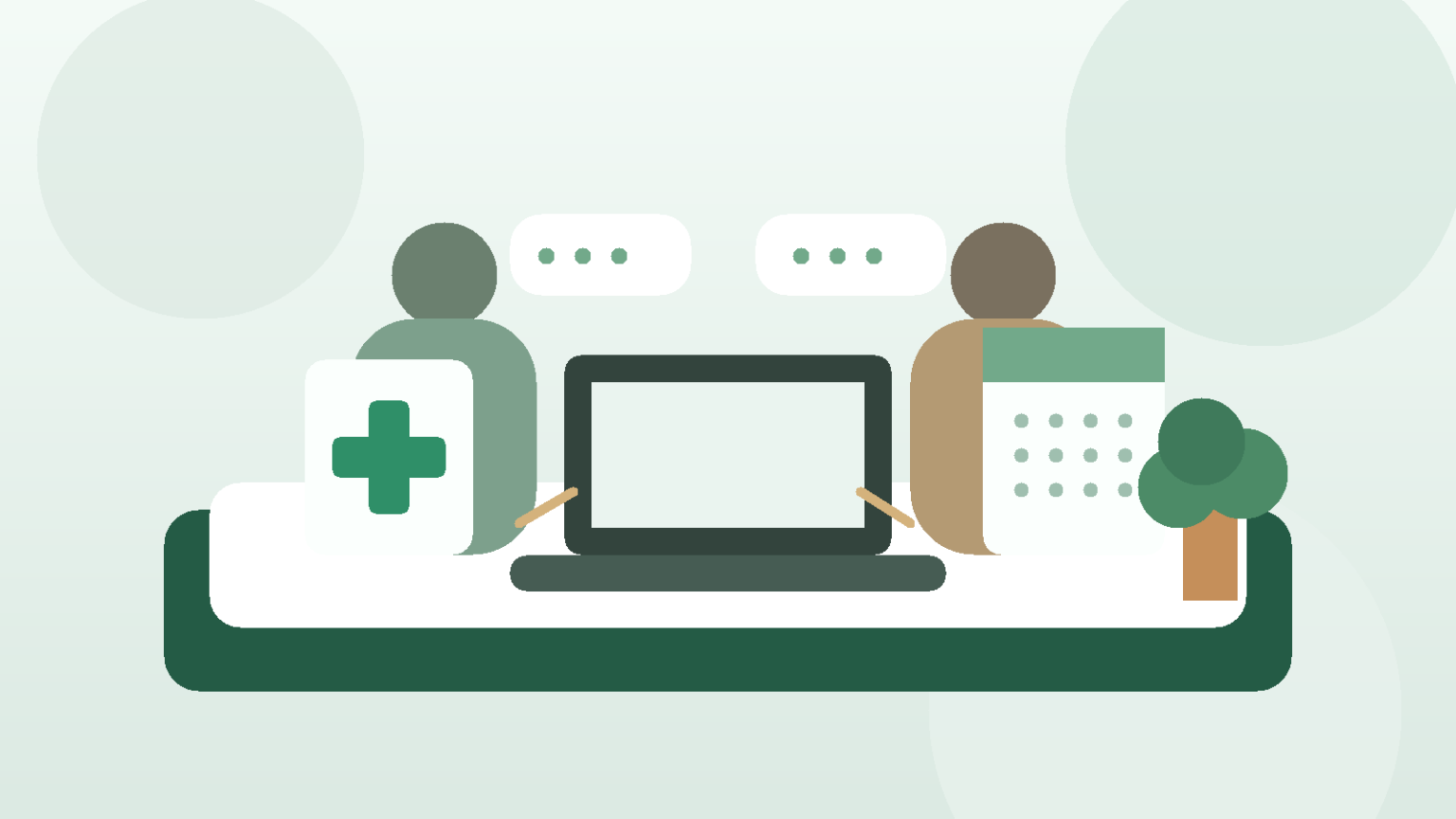 Saúde preventiva no trabalho: como o RH cria espaço para cuidado real Saúde preventiva no trabalho com RH e colaborador conversando sobre consultas e exames