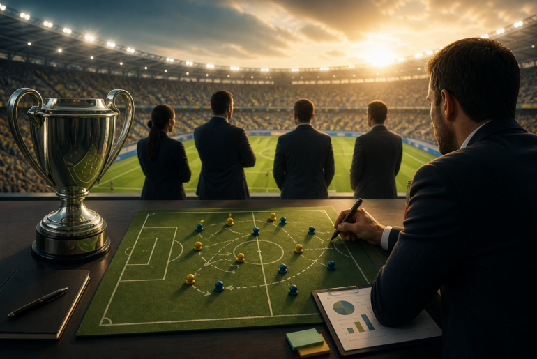 Copa do Brasil e empresas com campo de futebol como metáfora para escalar equipes por competências