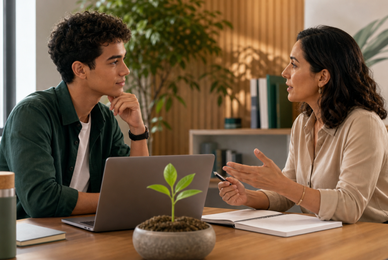 Geração Z não quer ser líder: conversa de carreira entre jovem profissional e liderança de RH