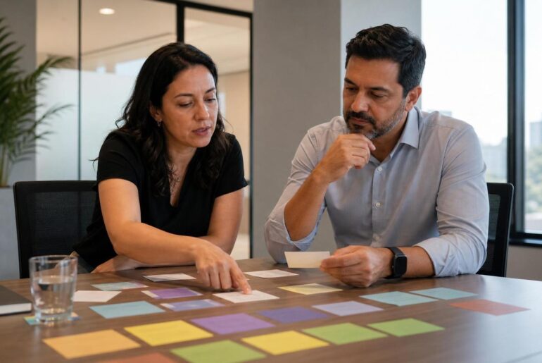 Levantamento de necessidades de treinamento analisado por RH e liderança