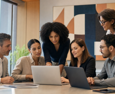 Prontidão para IA no trabalho em treinamento prático de equipe de RH e liderança