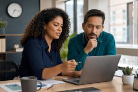 Time to fill analisado por profissionais de RH durante um processo de contratação