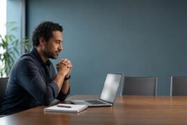 Conversas difíceis com IA ensaiadas por líder antes de reunião