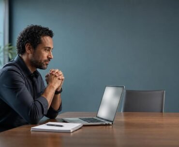 Conversas difíceis com IA ensaiadas por líder antes de reunião