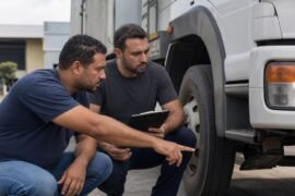 Motorista comunica possível falha mecânica antes de retomar o trabalho