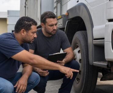 Motorista comunica possível falha mecânica antes de retomar o trabalho
