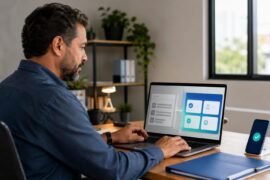 Profissional acessa o novo Portal de Serviços após anúncio do fim gradual do e-CAC