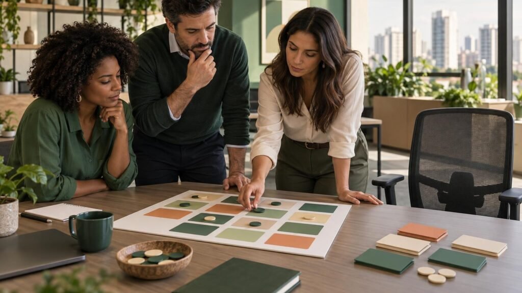 Equipe de RH avalia benefícios corporativos com baixo uso