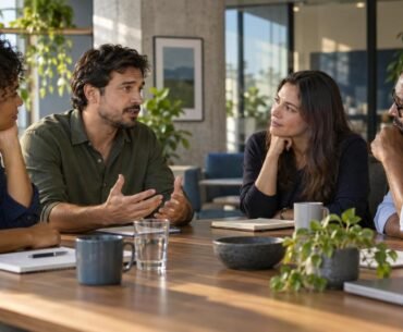 Relacionamento interpessoal no trabalho em conversa para reparar confiança